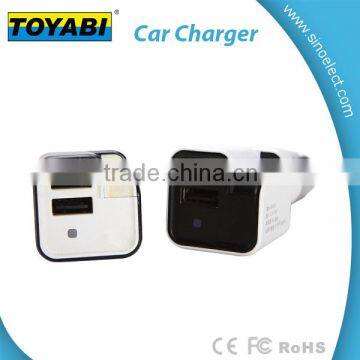 Car Charger with Unique design 2 in 1 USB port