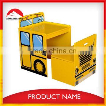 2014 New Design and Popular Cartoon Wood Nursery Table and Chair photo-5