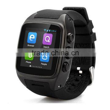 Smart watch latest Watches Phone,Touch Screen,Metal Body,built in SIM card Android 4.2,2G/3G,WIFI,GPS,Camera,3g phone