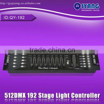 QY-192 DMX512 192 channels dmx lighting controller