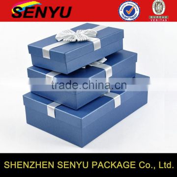 Hot Sale Custom Logo Paper Flute Gift Box for Packaging