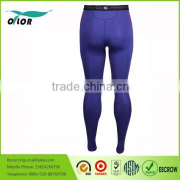 New Men flex Compression tights pants blue