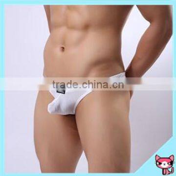 2015 sexy protection men's boxer brief G string thong thermal underwear