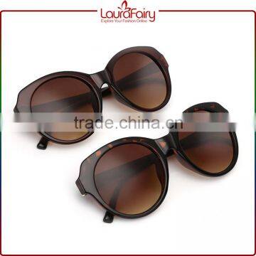 Laura Fairy Italy Design CE UV400 Women Demi Color Retro Plastic Sunglasses photo-6