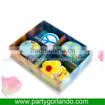 box packing greaseproof paper custom cupcake liners