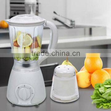 Jialian Factory Price 1L PS Big Jar 2 Speeds 2 in 1 Electric Plastic Fruit Juice Blender Machine