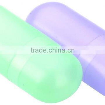 No Zipper Round Brand Sunglasses Case