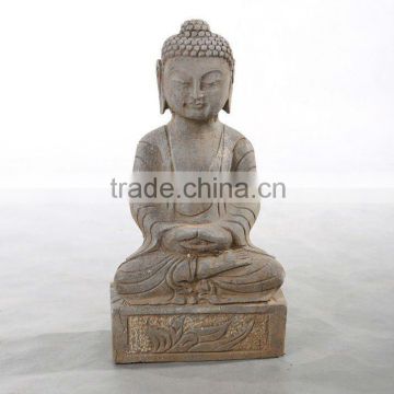 Chinese antique stone buddha statue