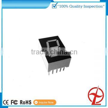 7-segment led display 1 digit blue color OEM china factory