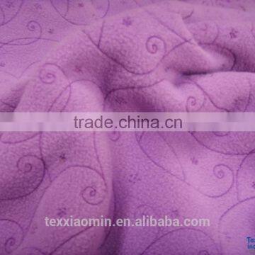 100% polyester polar fleece fabric