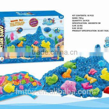 Animal Castle Style of 750g 3D Magic Motion Sand With 9pcs Mold & 1 Table) photo-5