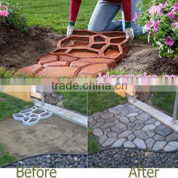 2015 Hot Sale GARDEN SUPPLY- Plastic Concrete Paver Mould photo-3