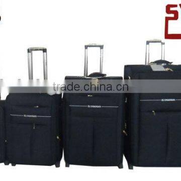 Vogue style black color travelmate luggage 3/4 pieces set in China