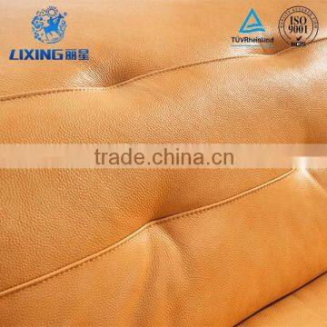 Dubai Leather Sofa Furniture L Shaped Hotel Corner Leather Sofa photo-5