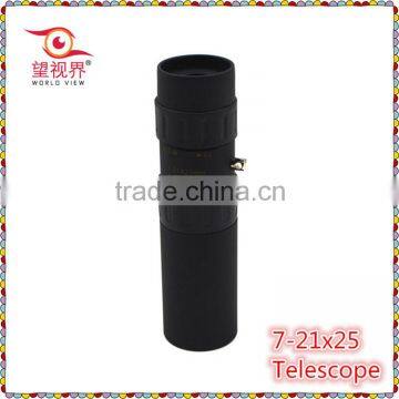 7-21x25 Zoom Monocular Telescope for Tourism Souvenirs