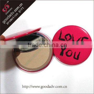 2014 best selling promotional gift cheap single face small mirror