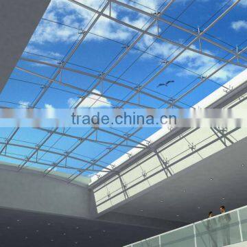 Ceramic-fritted glass Skylight Curtain Wall system