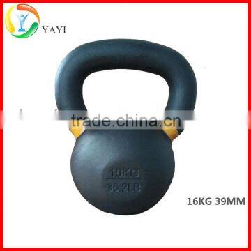 Weightlifting Black Cast Iron Competition Weight Kettlebell photo-4