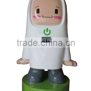 resin cute cartoon character statue