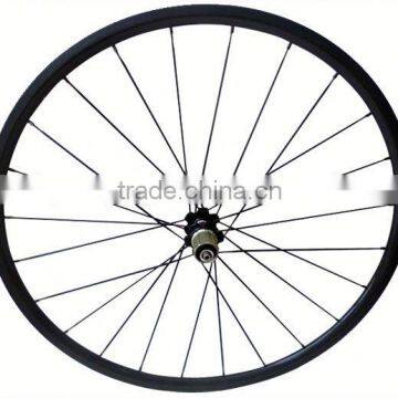 High quality 700c road bicyle for clincher or tubular carbon wheelset china wheel