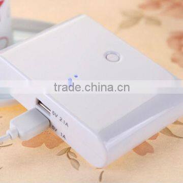 12000mAh Dual usb charging port external power bank for cell phone and tablet PC