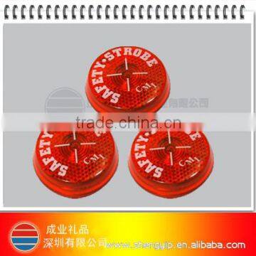 tansparent flashing badges