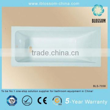 acrylic large plastic bath tub with ce