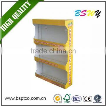 Wholesale factory directly OEM popular cardboard display boxes with hooks