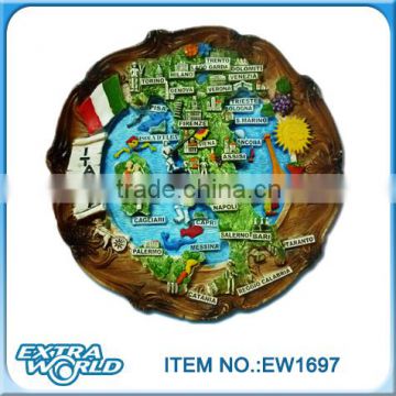 Italy polyresin souvenir commemorative plate