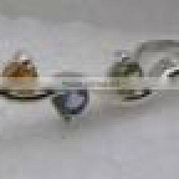 Multi stone Silver Pendant