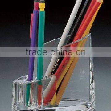 Artist appropriative clear acrylic pencil holder