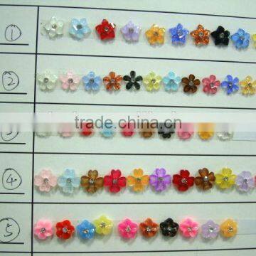 100pcs/bag Sweet Style Flower 3D Nail Art Decoration photo-2