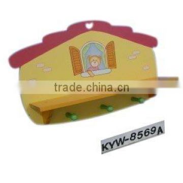 Wall shelf-Children furniture; Wooden furniture