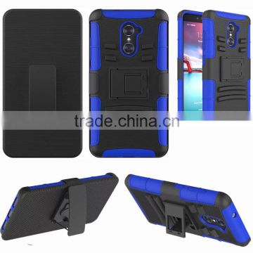 Super holster unbreakable stand silicone case for ZTE 963U