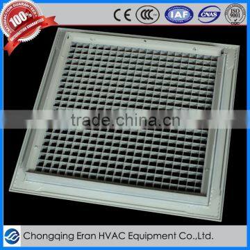 Air grille eggcrate ceiling diffuser
