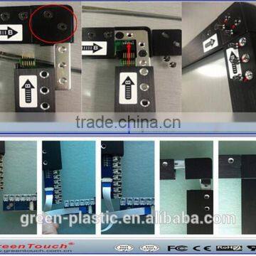 High Resolution 32767*32767 Infrared Sensor Multi 50inch Touch Screen Panel Plug and Play With Drive Free