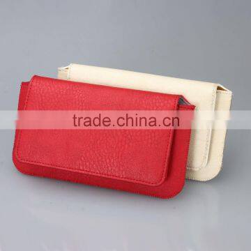 New PU cell phone wallet bag universal case