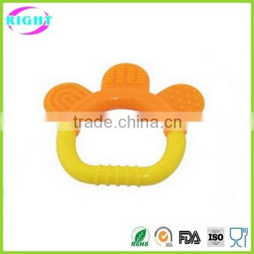 China Manufacturer BPA Free Food Grade Silicone Baby Teether