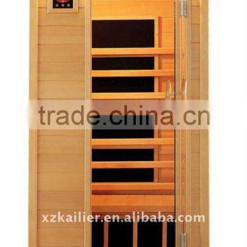 Canadian Hemlock 1 Person Use Far Infrared Sauna CE ETL ROHS Approved
