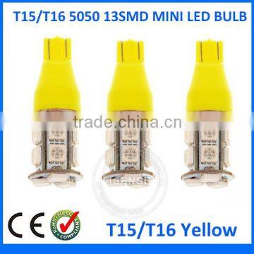 T15/921 13SMD car led bulb,5050 led auto light