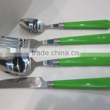 Cutlery Set With Plastic Handle T001 photo-2