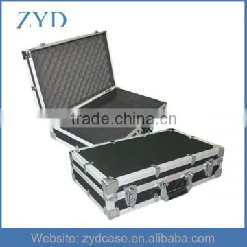 Black high quality aluminium cheap tool box, 515 x 320 x 125 mm