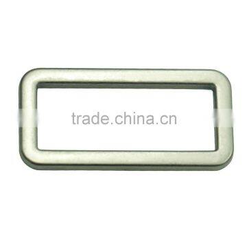 Manufacturing zamak cheap metal rectangle belt buckle 38mm for bags