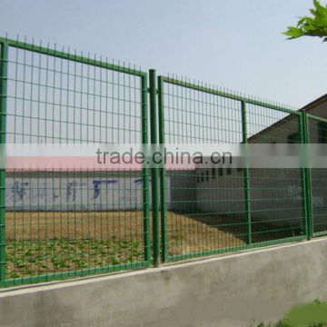 3.5mm Yellow PVC coated Square Pipe Frame Weld Panel Fence (Manufacturer)