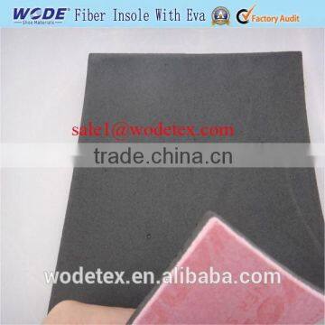 Shoe material fiber inosle board with eva sheet