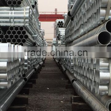 stock hot dip galvanized scaffolding steel pipe manufacturer