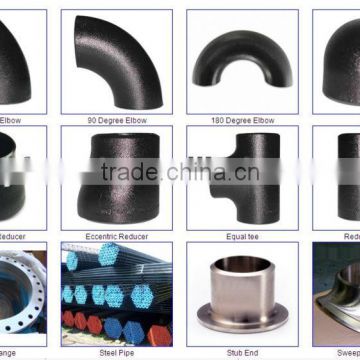 ASTM A234 WPB carbon steel pipe fittings