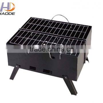 2016 most populer Black cold-rolled iron bbq charcoal