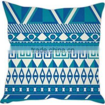 Indian Pillow Case Digital blue art Cushion Cover