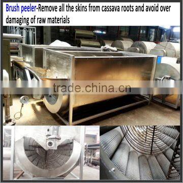 Full automatic cassava skin peeler machine